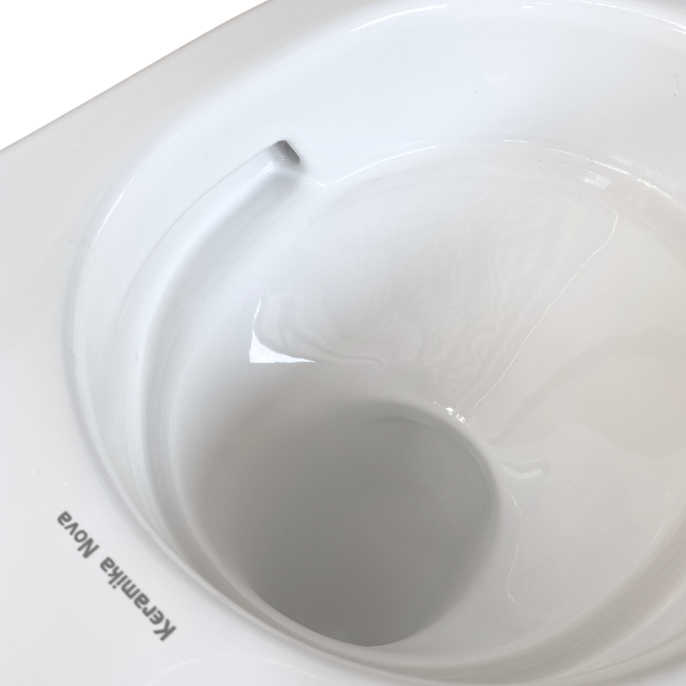 Унітаз підвісний Keramika Nova W106 безобідковий з кришкою - фото 8 Унітаз підвісний Keramika Nova W106 безобідковий з кришкою - фото 8