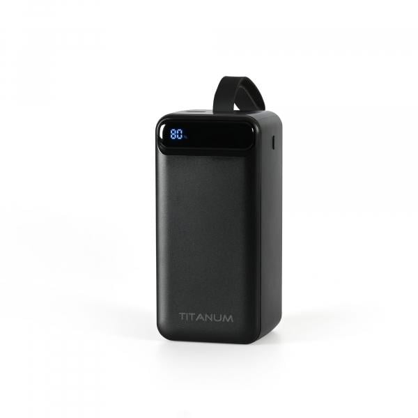 Павербанк TITANUM 50000 mAh 22,5 W Black (741S)