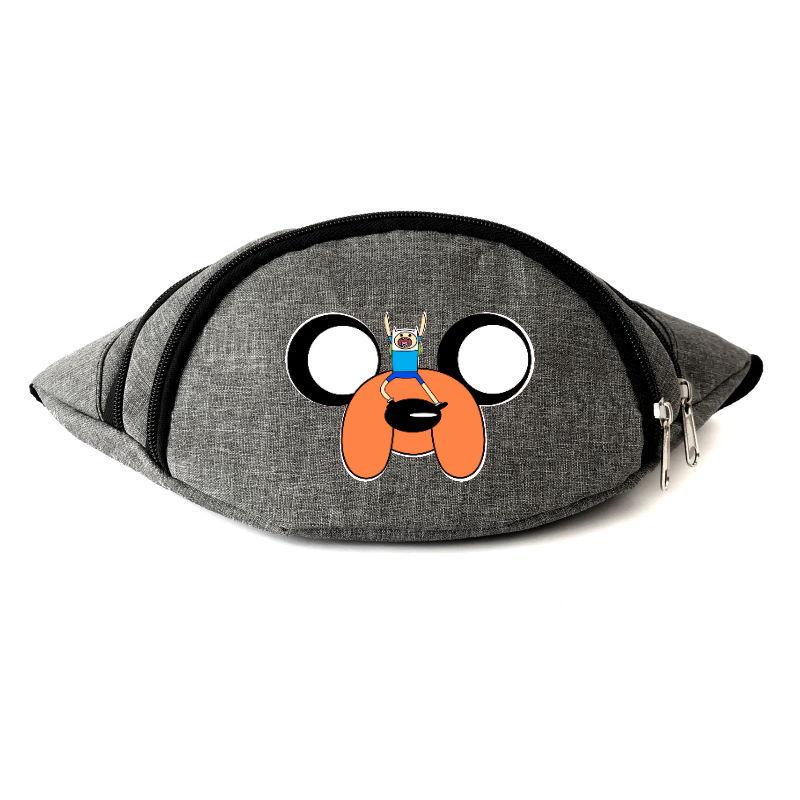 Поясная сумка-бананка Cappuchino toys Adventure Times AT-010 Серый (1404954822)