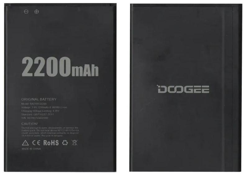 Акумулятор для Doogee X53 2200 mAh (000144743) - фото 2