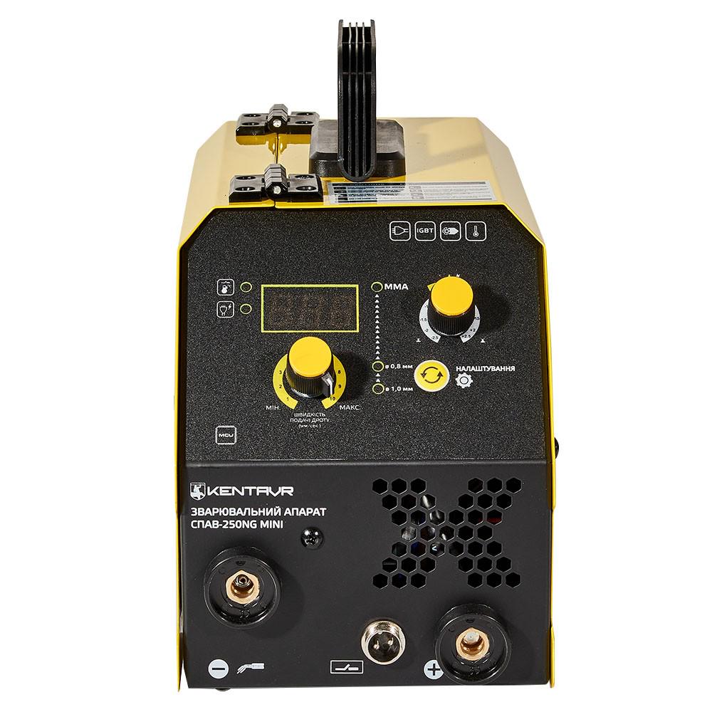 Комплект зварювання Кентавр СПАВ-250 NG Mini і маска Кентавр СМ-315Р 1плюс1 (218643) - фото 9 Комплект зварювання Кентавр СПАВ-250 NG Mini і маска Кентавр СМ-315Р 1плюс1 (218643) - фото 9