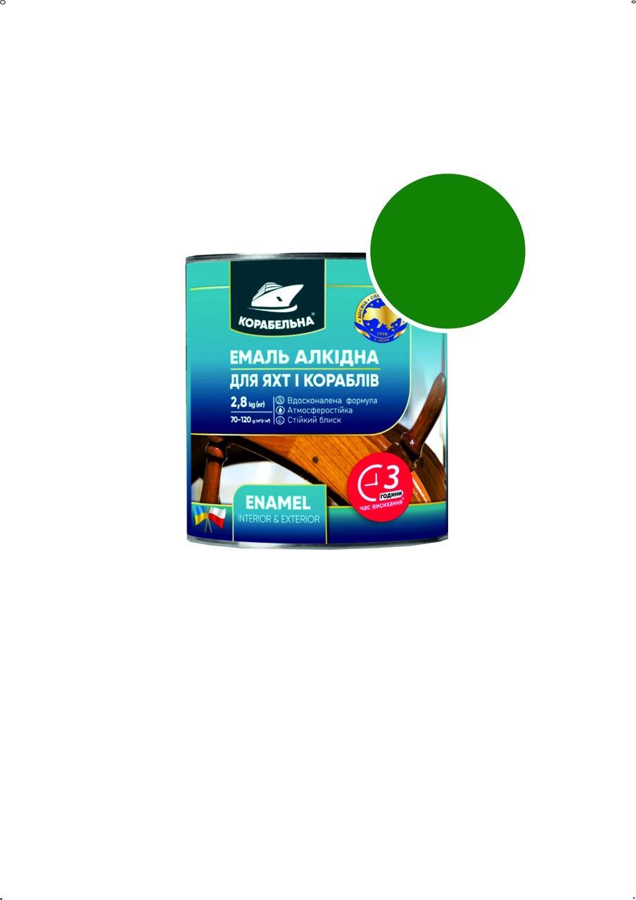 Эмаль алкидная ПФ-115 "Корабельна" 0,25 кг Зеленый (28716336)