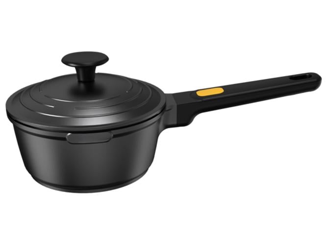 Ковш с крышкой IQ Be Simple алюминиевый 16 см 1,3 л (MLM-IQ-4049-16)