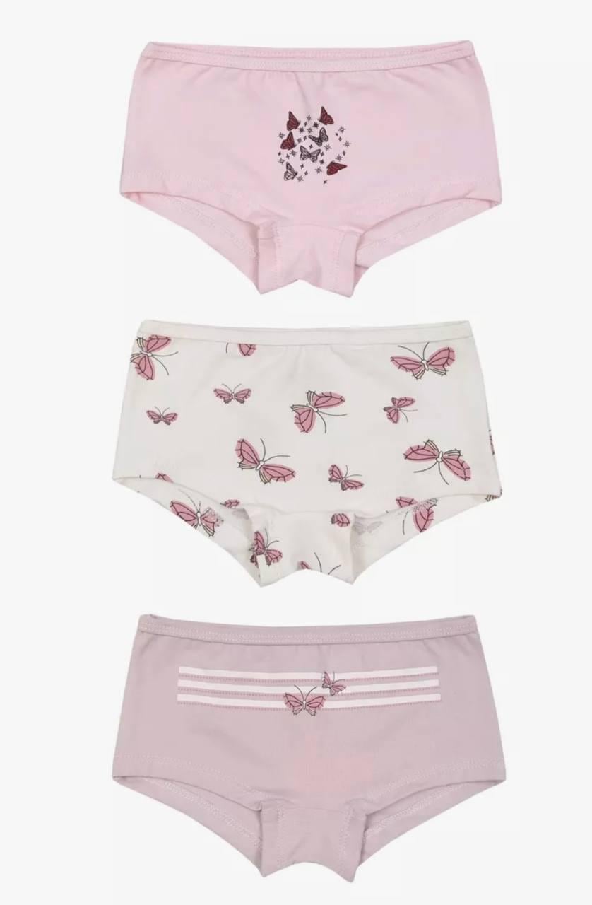 Трусы-шорты для девочек BAYKAR р. 2 110-116 см 3-4 года 3 шт. (5342-99)