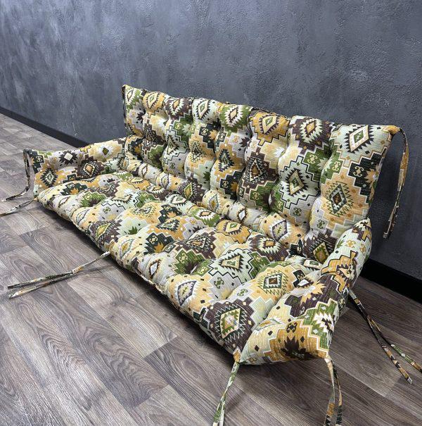 Подушка с бортами Сomfort Home на поддоны/качели/каркасы/садовую мебель Carpet 100х50х50х20 см Подушка с бортами Сomfort Home на поддоны/качели/каркасы/садовую мебель Carpet 100х50х50х20 см