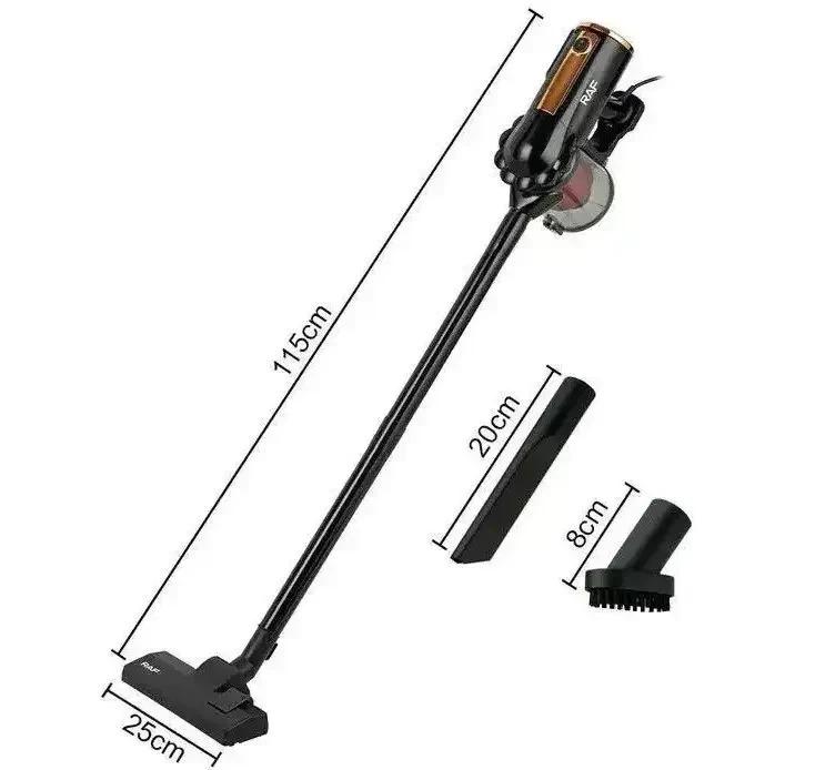 Пилосос ручний без мішка RAF 8672 вертикальний колбовий циклонного типу 600 Вт Чорний (8672А) - фото 4 Пилосос ручний без мішка RAF 8672 вертикальний колбовий циклонного типу 600 Вт Чорний (8672А) - фото 4