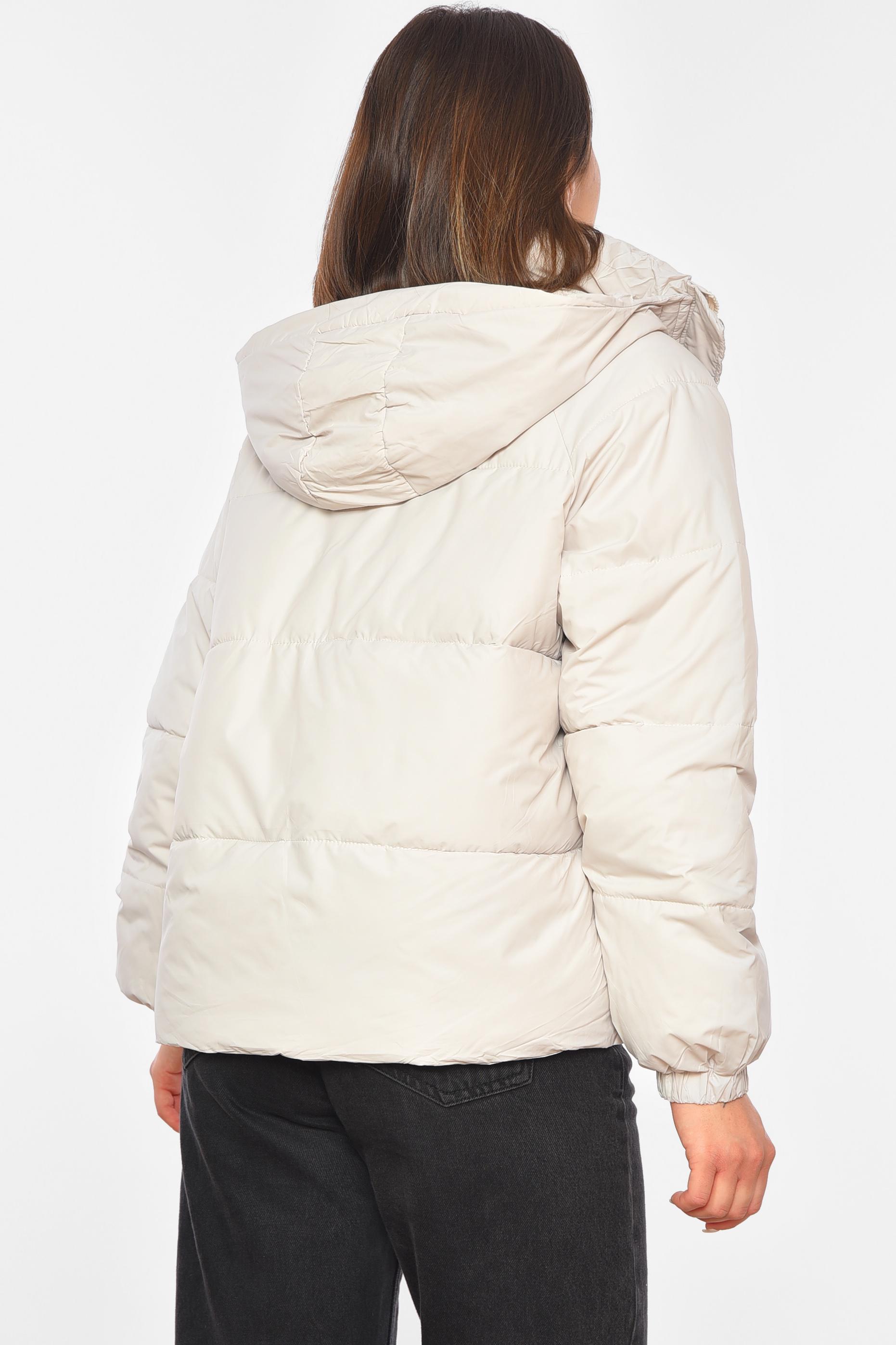 Куртка женская демисезонная 2XL Светло-бежевый (192043) - фото 3 Куртка женская демисезонная 2XL Светло-бежевый (192043) - фото 3
