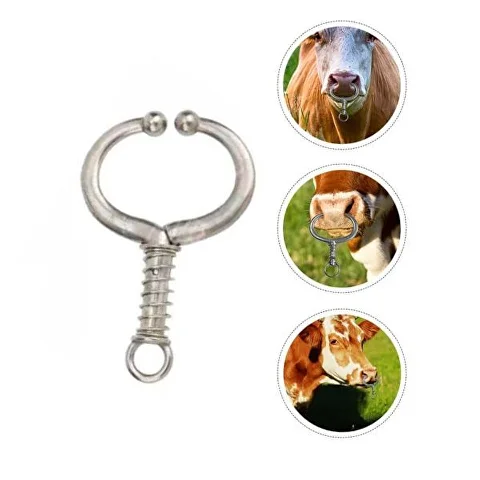 Оборудование для крупного рогатого скота кольцо в нос быку или корове AN00062-1 13х9 см - фото 3 Оборудование для крупного рогатого скота кольцо в нос быку или корове AN00062-1 13х9 см - фото 3