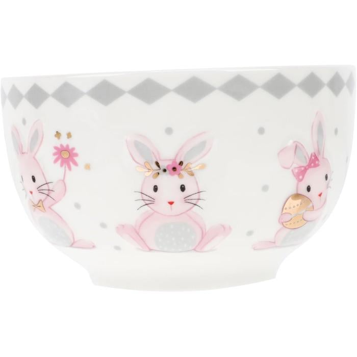 Набір мисок керамічних ABOOFAN Зайчики 2 шт. 12 см (33556362)