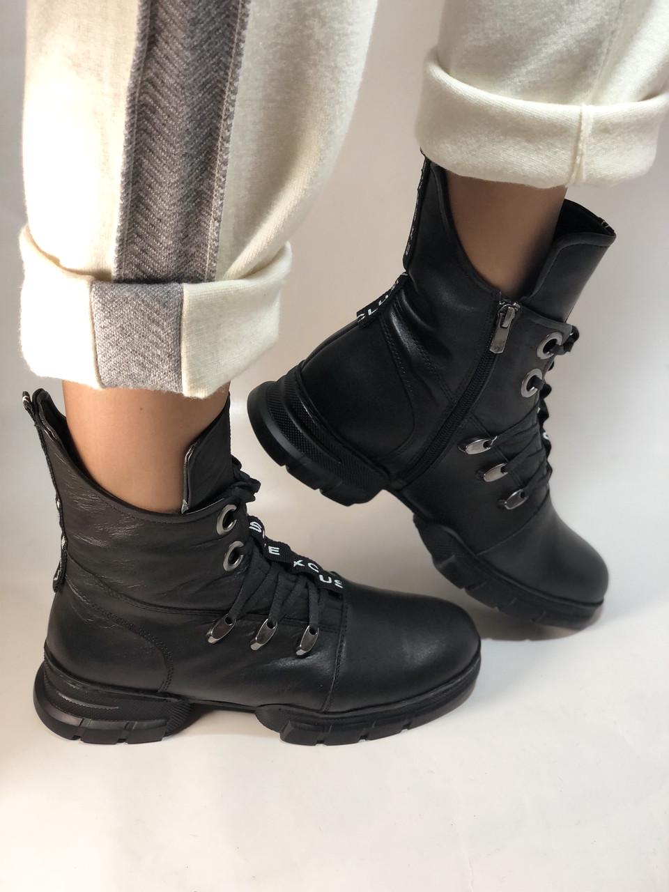 Ботинки женские зимние Mario Muzi р. 38 24,5 см Черный (2400) - фото 5 Ботинки женские зимние Mario Muzi р. 38 24,5 см Черный (2400) - фото 5