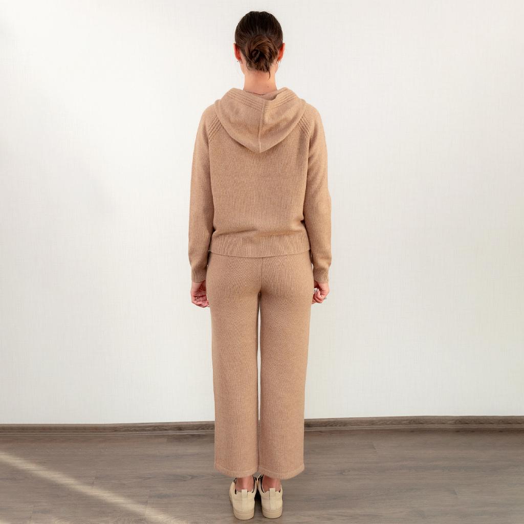 Костюм кашеміровий жіночий повсякденний Loro Piana M Бежевий (2797308192) - фото 5 Костюм кашеміровий жіночий повсякденний Loro Piana M Бежевий (2797308192) - фото 5