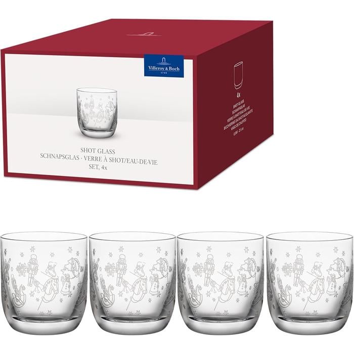 Набор рюмок Villeroy&Boch Toy's Delight 40 мл 4 шт.