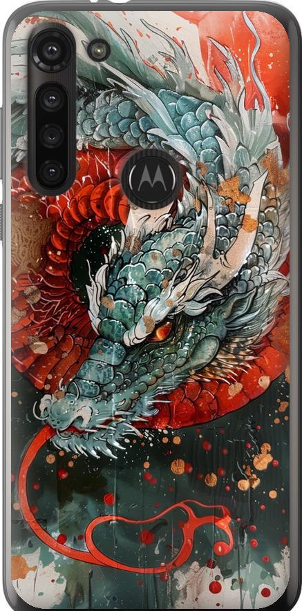 Чехол на Motorola G8 Power Стихия огня (6101u-1940-42517)