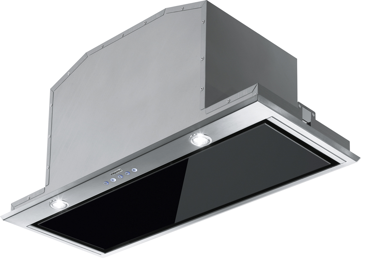 Кухонная вытяжка Franke Inca Plus FBI 737 XS/BK нержавеющая сталь стекло встраиваемая 70 см Черный (305.0528.842)