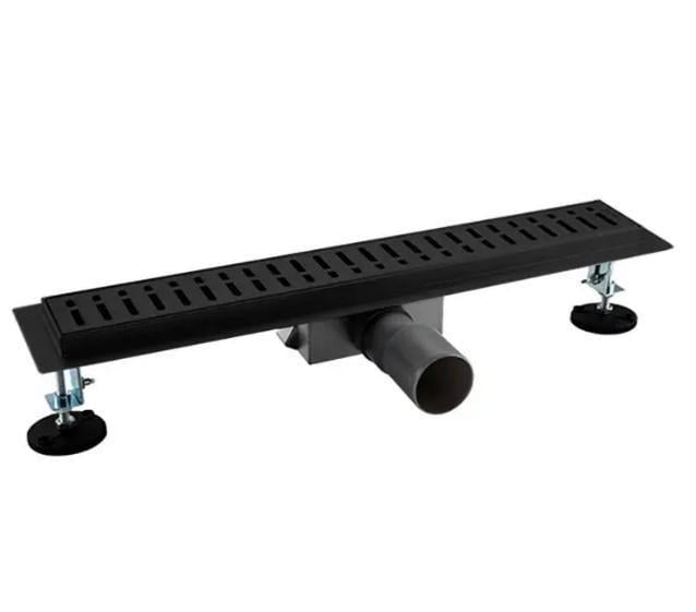 Трап душевой Gappo 70х700 мм Нержавеющая сталь/Черный (G87007-36)