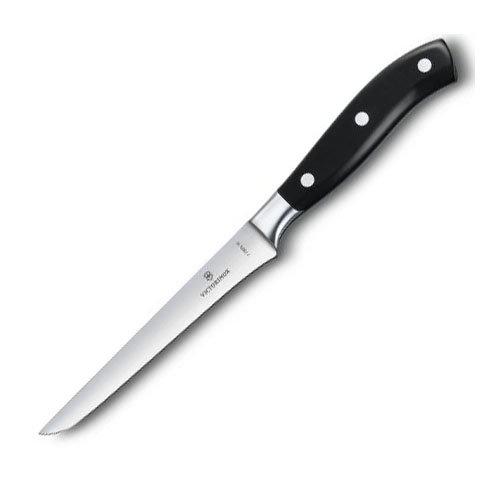 Нож кухонный Victorinox Grand Maitre Boning для мяса 15 см Black (Vx77303.15G)