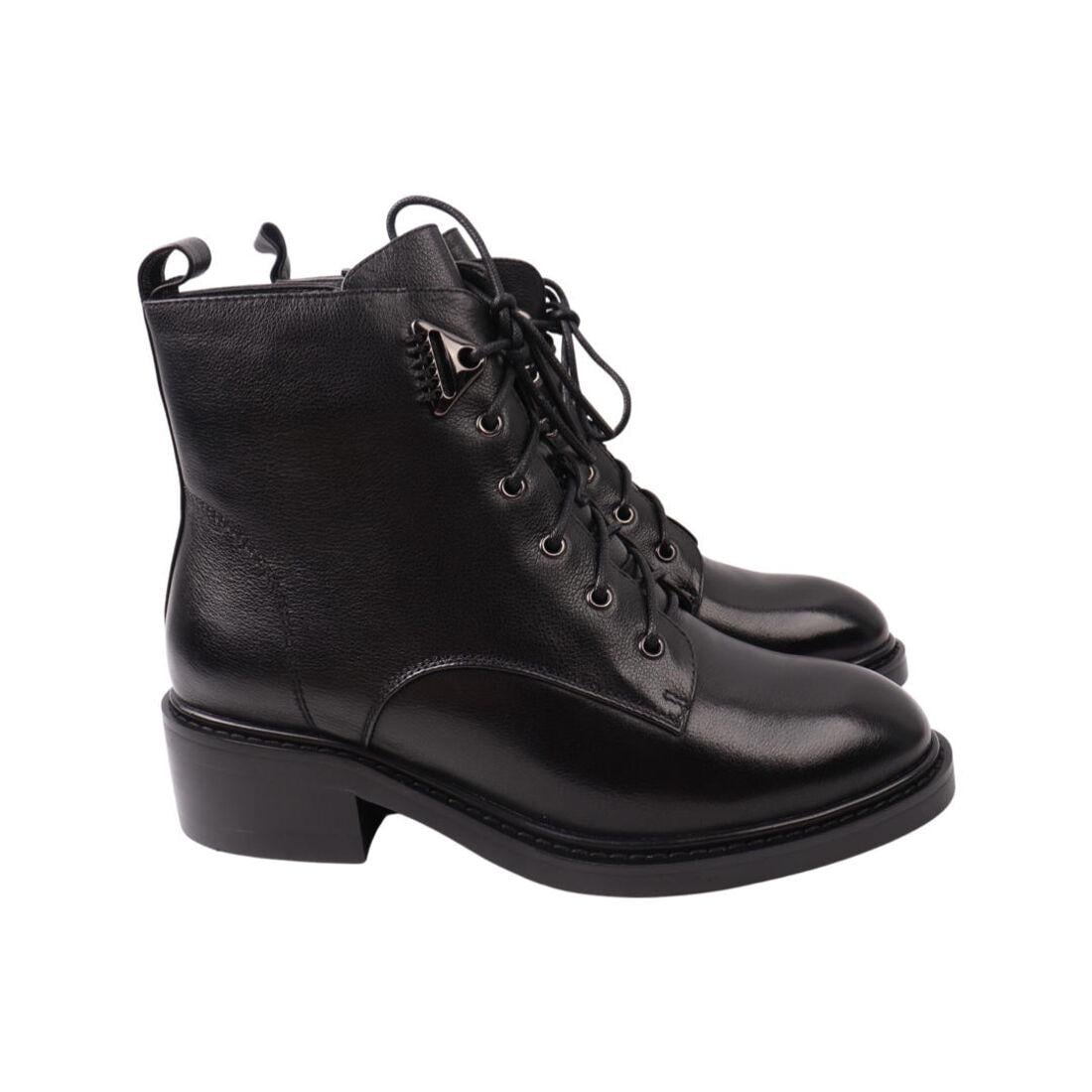Ботинки женские Vidorcci из кожи р. 34 Черный (22-22ZHC) Ботинки женские Vidorcci из кожи р. 34 Черный (22-22ZHC)