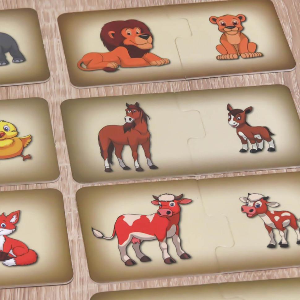 Настільна гра ARTOS GAMES Чий малюк 0451 з 30 карток з малюнками (RLT12872) - фото 4