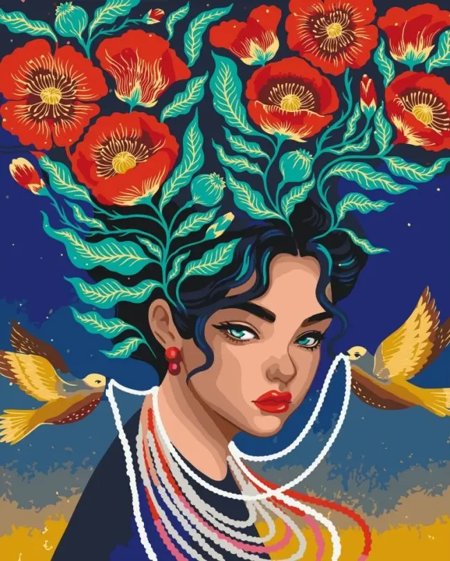 Картина по номерам ART CRAFT Украинская красота 40x50 см (ACR-10096-AC)