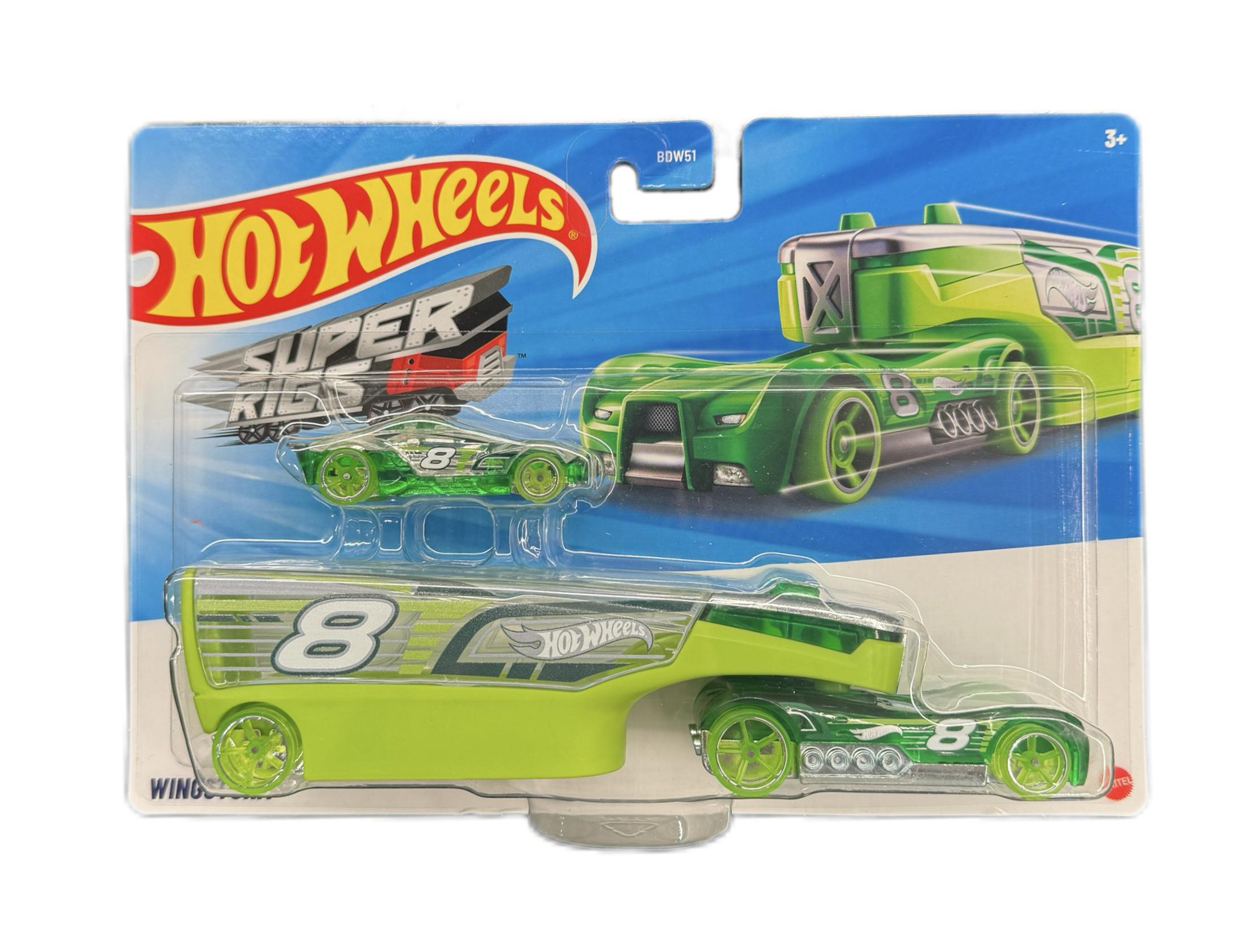 Игрушечный грузовик Hot Wheels Super Rigs Wingstorm (26623155)