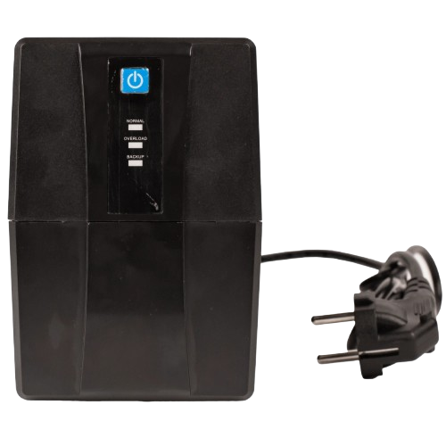 Источник бесперебойного питания с аккумулятором Hikvision DS-UPS600/EU/360 W/2x2V/7 Ah Black - фото 2 Источник бесперебойного питания с аккумулятором Hikvision DS-UPS600/EU/360 W/2x2V/7 Ah Black - фото 2