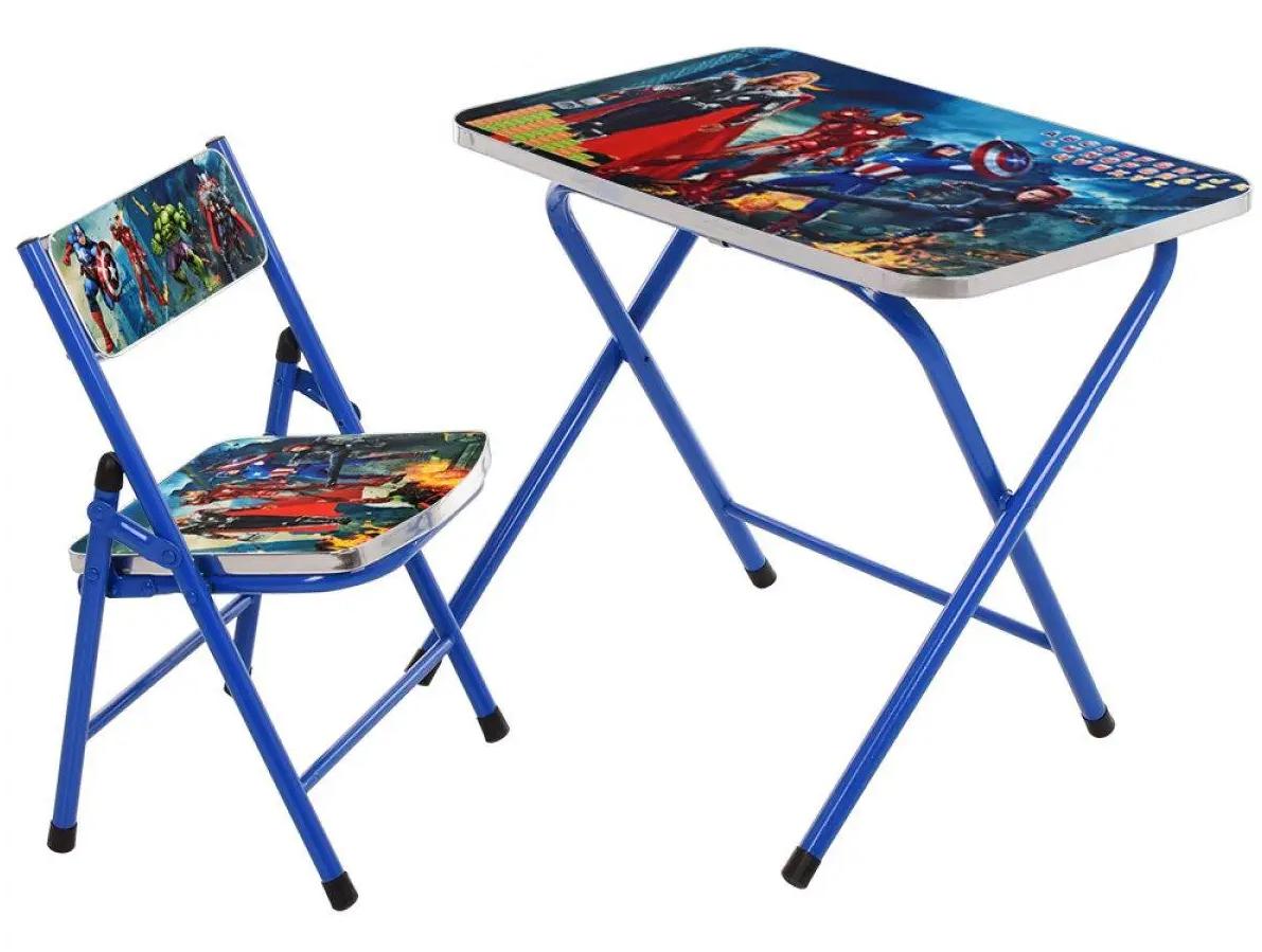 Стол Bambi A19-AVE Английский алфавит Супергерои (203211)