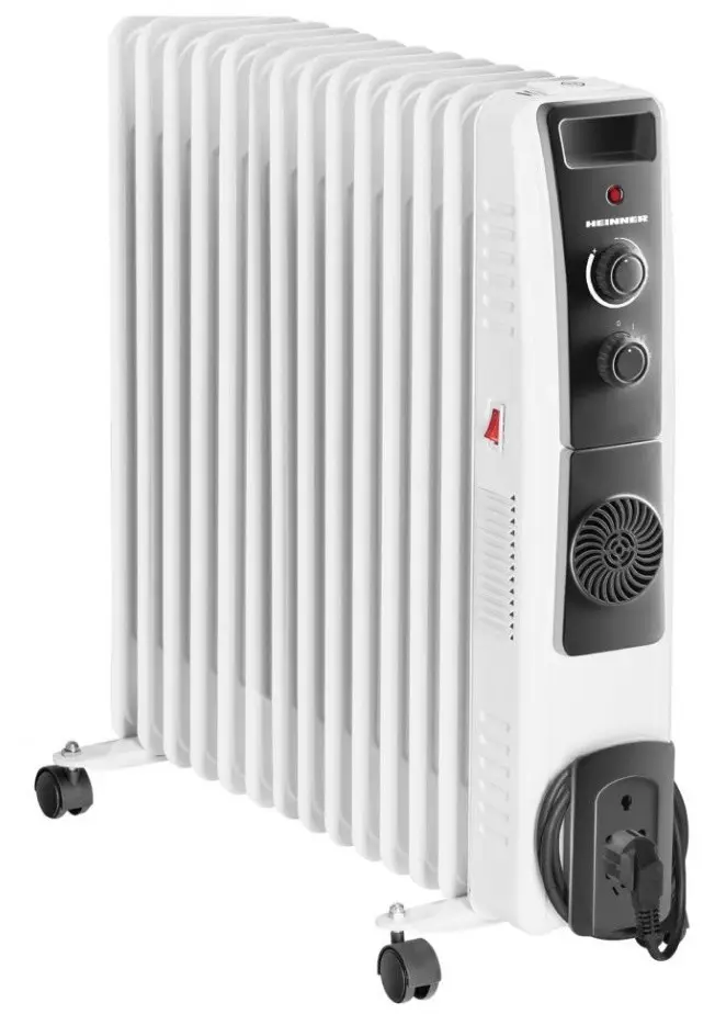 Обогреватель масляный Heinner HOH-YV13BK Белый (YV13BK25I)