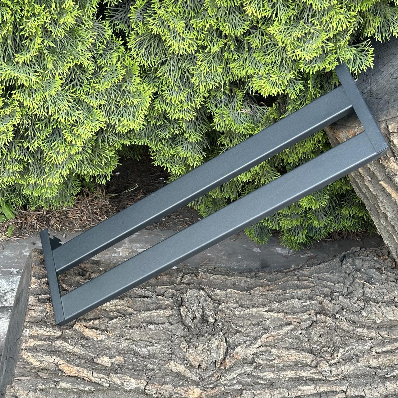 Передня полиця Metalzavod для мангалу Прометей на 9 шампурів металева 20,95х64,1х6,85 см (STL-MDR9) - фото 2