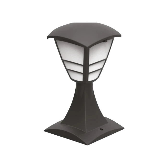 Светильник садово-парковый столбик HOROZ ELECTRIC YONCA-1 Черный