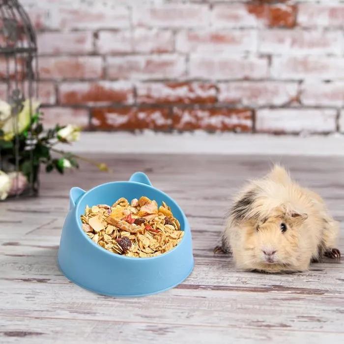 Миска для годування кішок та гризунів стійка з вушками пластикова 13x7 см Блакитний (D-0136) - фото 3 Миска для годування кішок та гризунів стійка з вушками пластикова 13x7 см Блакитний (D-0136) - фото 3