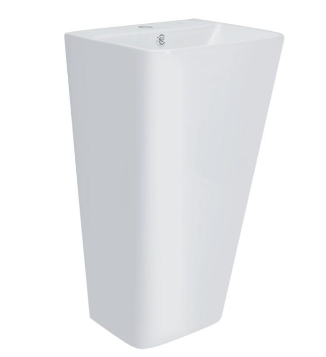 Раковина Qtap Tern підлогова без донного клапана (QT1711G302WN) - фото 6 Раковина Qtap Tern підлогова без донного клапана (QT1711G302WN) - фото 6