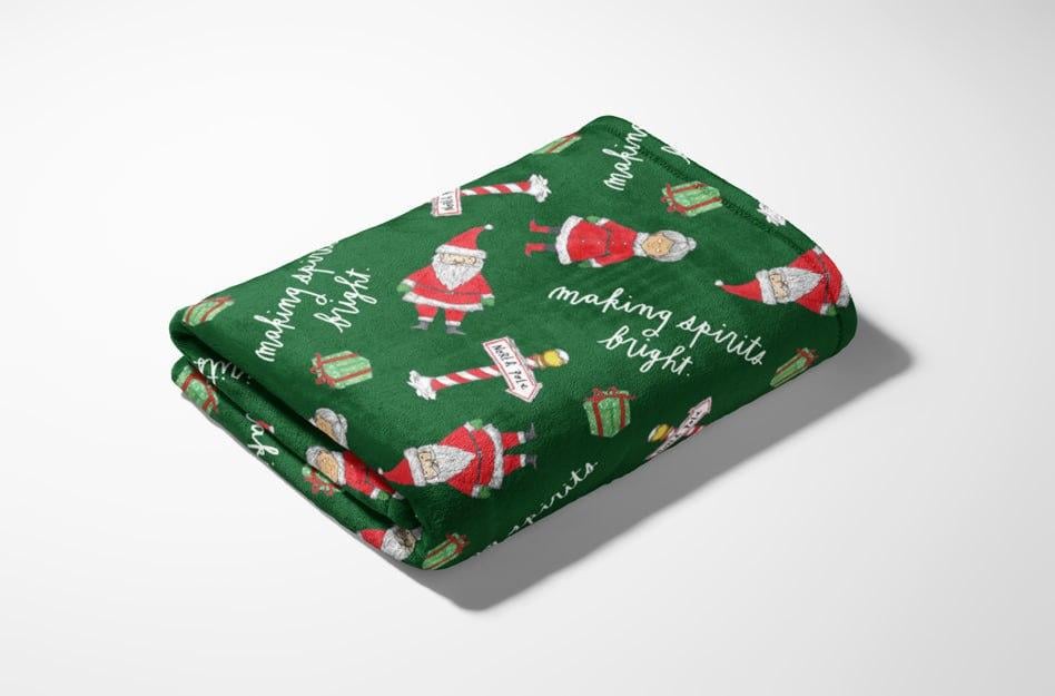 Плед на кровать Lelit евро фланелевый 200х220 см Green (23390245) - фото 5