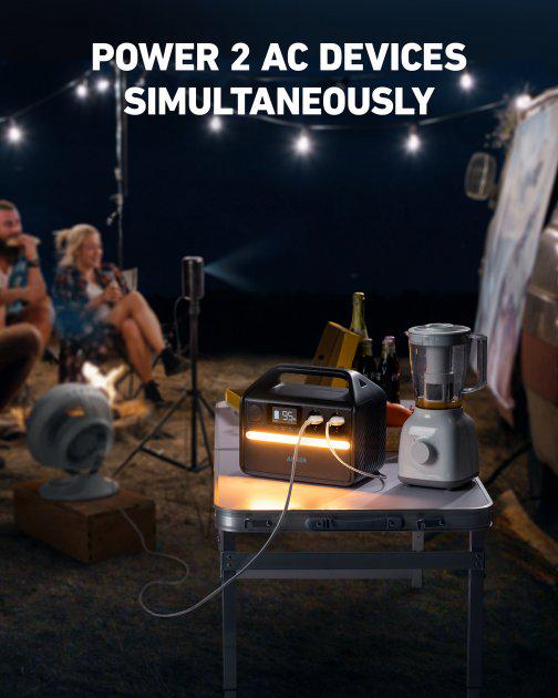 Зарядна станція ANKER 535 Power House 512 Wh AC 500 W (6837226) - фото 18