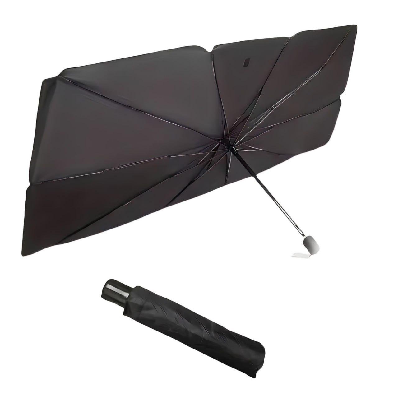 Сонцезахисна парасолька автомобільна 140x78 см - фото 4 Сонцезахисна парасолька автомобільна 140x78 см - фото 4