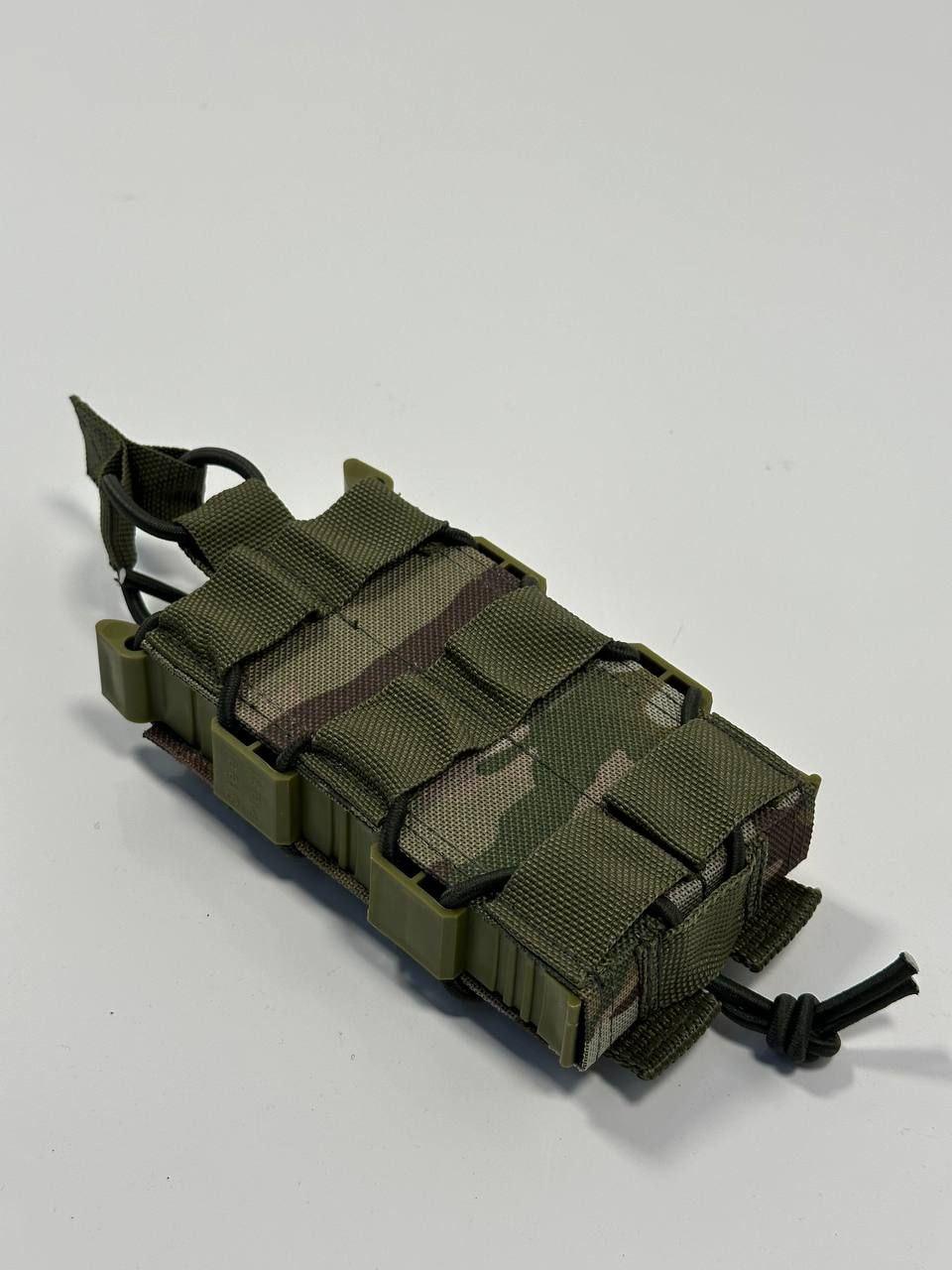 Плитоноска Warrior Assault Systems Quad Release Carrier с подсумками АК 7,62 3В L Multicam - фото 8