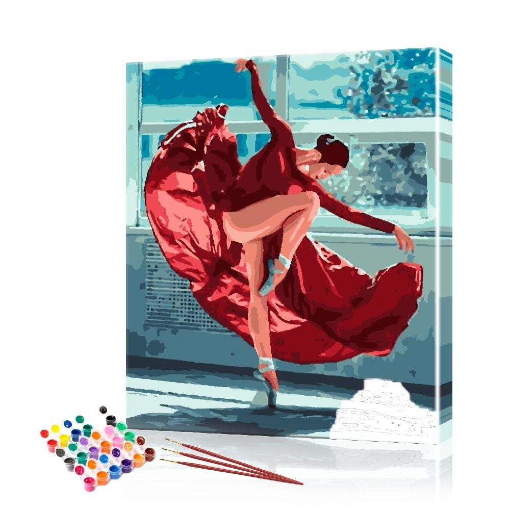 Картина по номерам ArtSale Танец PBN0925 40х50 см