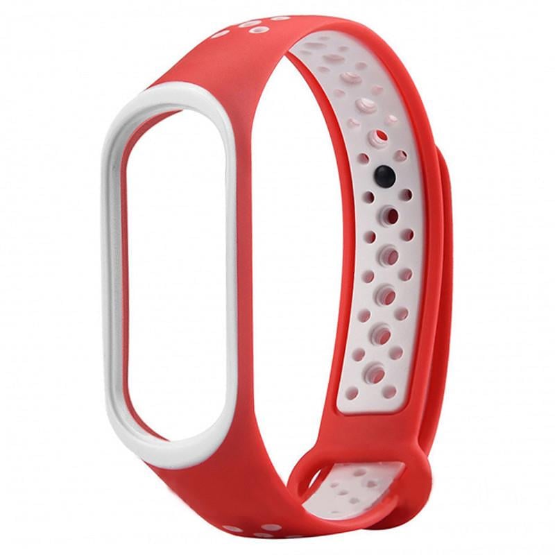 Ремінець для фітнес браслету Mi Band 3/4 Sport Band Nike Red/White (29caa1-2797)