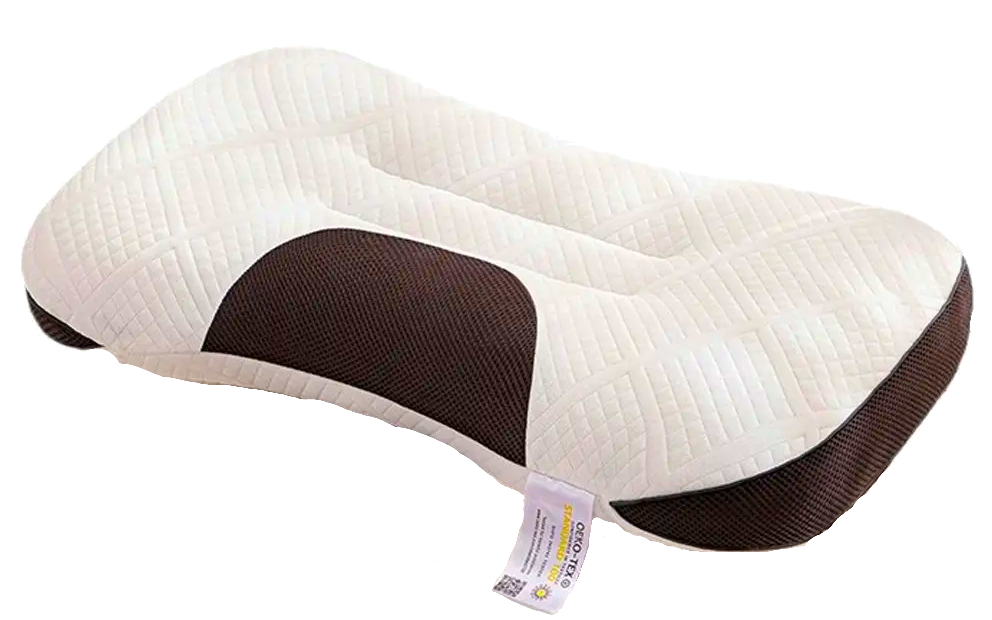 Подушка для сну ортопедична з ефектом пам'яті 74х48 см Білий (29012966)