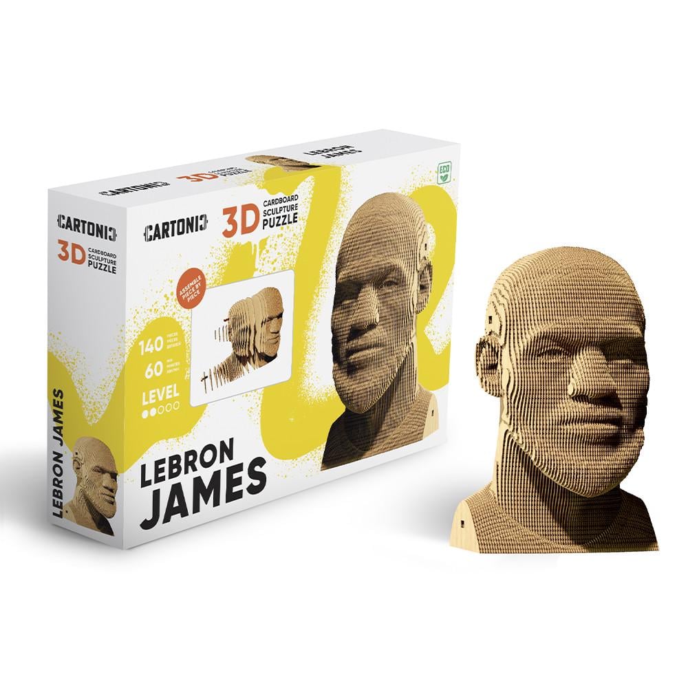 Пазл-конструктор 3D картонный Cartonic 3D Puzzle LeBRON Леброн (33394470)