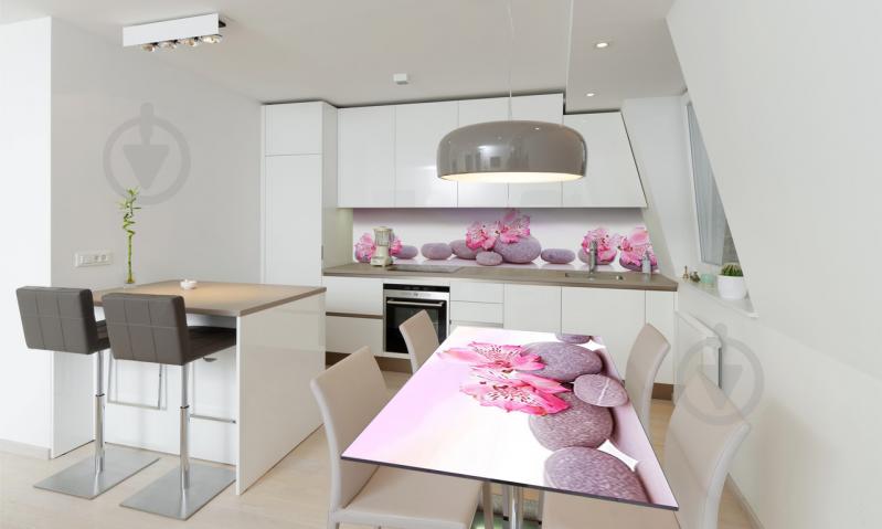 Наклейка виниловая на стол Zatarga «Серые камни» 600х1200 мм Z180443st