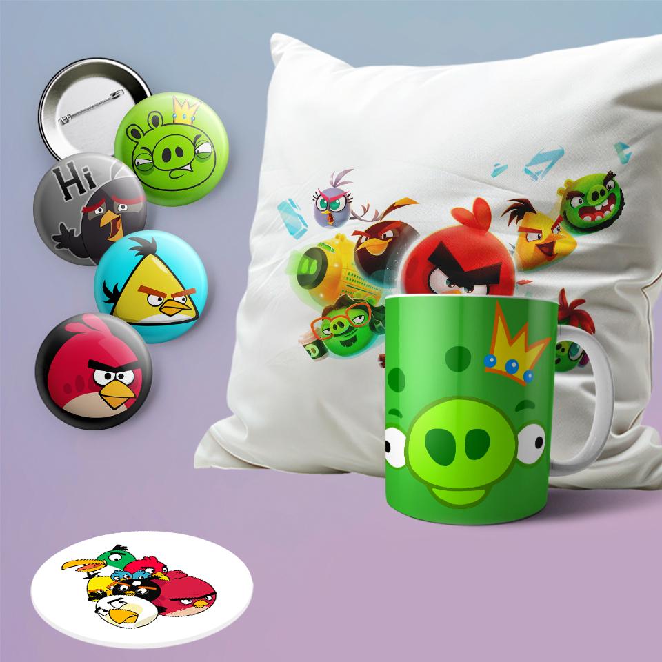 Подарочный набор игровой бокс Angry Birds (118)
