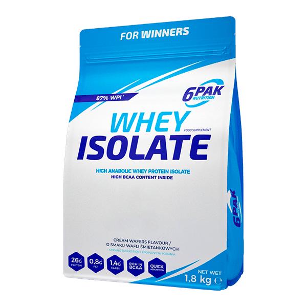 Протеин 6PAK Nutrition Whey Isolate 1,8 кг Соленая карамель (6530V11107)