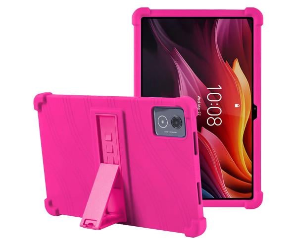 Чехол детский TPU Wawe with Stand для Lenovo Tab K11 Plus Розовый