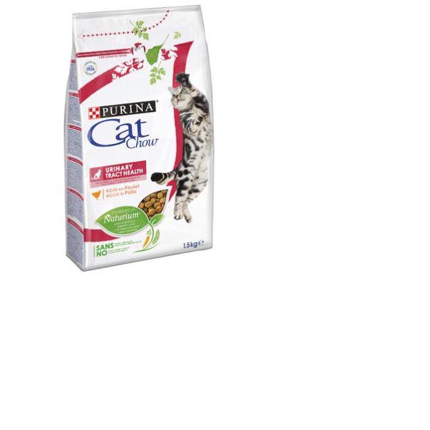 Корм сухой для кошек Purina Cat Chow Urinary Tract Health с курицей 1,5 кг (5997204514387) - фото 2 Корм сухой для кошек Purina Cat Chow Urinary Tract Health с курицей 1,5 кг (5997204514387) - фото 2