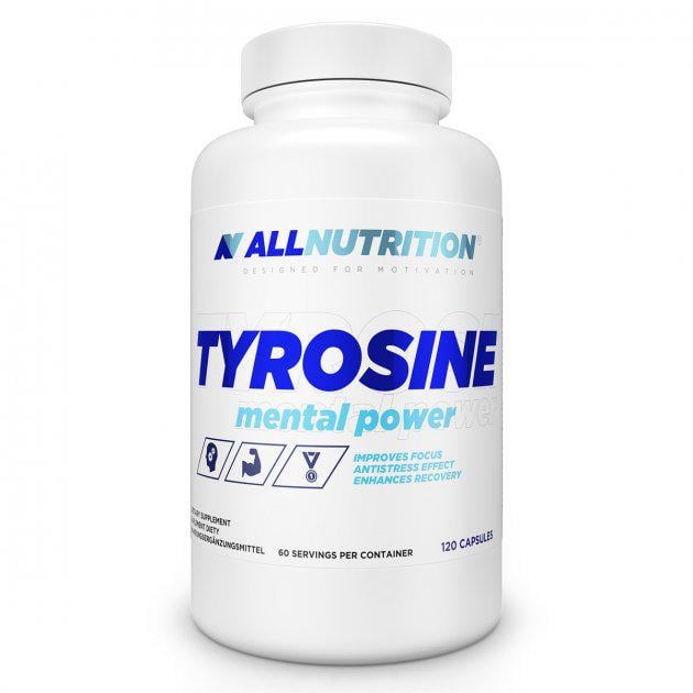 Аминокислота AllNutrition Tyrosine 120 капс. (10702) Аминокислота AllNutrition Tyrosine 120 капс. (10702)