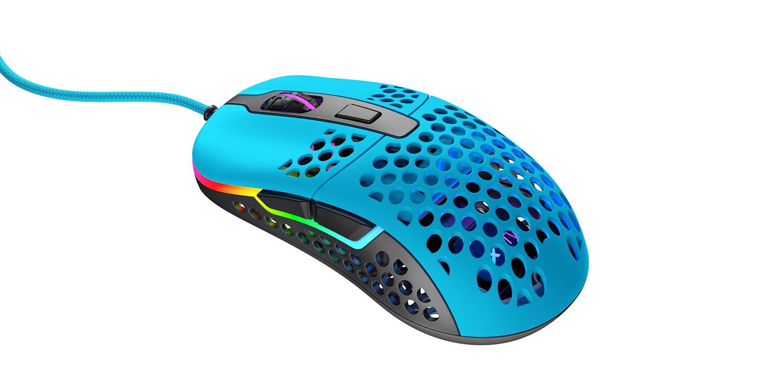 Комп'ютерна мишка Cherry Xtrfy M42 RGB Синій (XG-M42-RGB-BLUE)