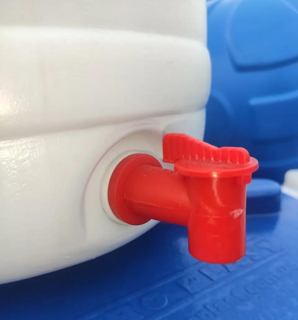 Бидон двухслойный Litolan пищевой с пластиковым краном защита от УФ 65 л (548672) - фото 2 Бидон двухслойный Litolan пищевой с пластиковым краном защита от УФ 65 л (548672) - фото 2