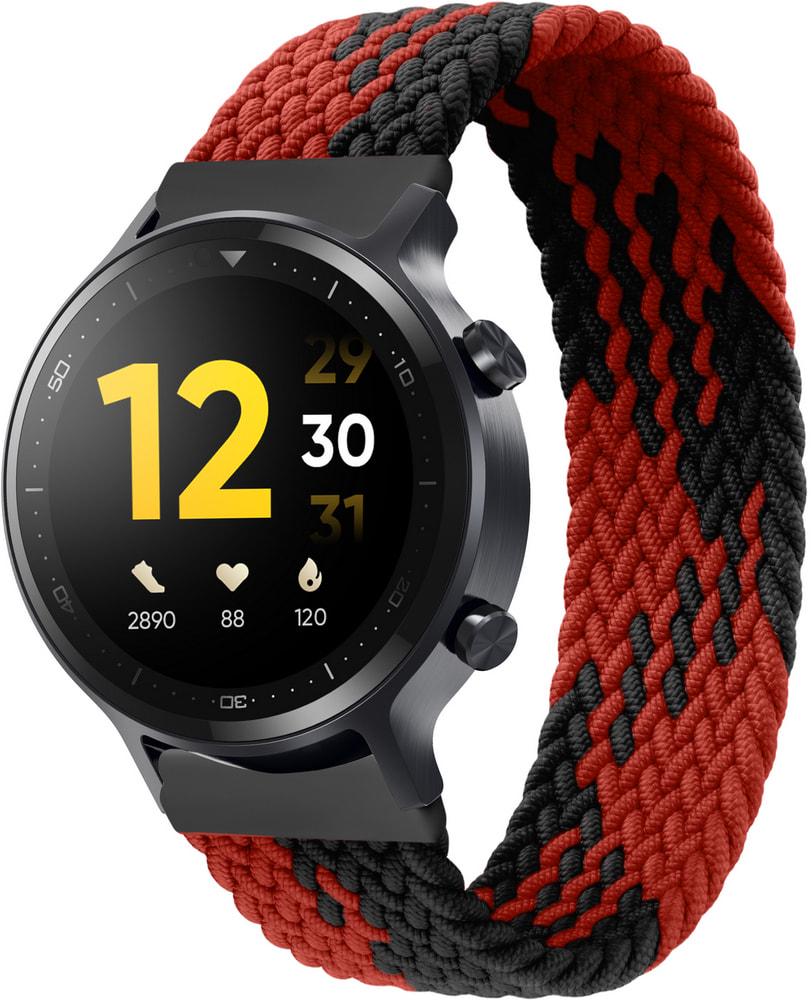 Ремешок Solo Loop Multi для Realme Watch S (145 мм) Black/Red (33732-44)