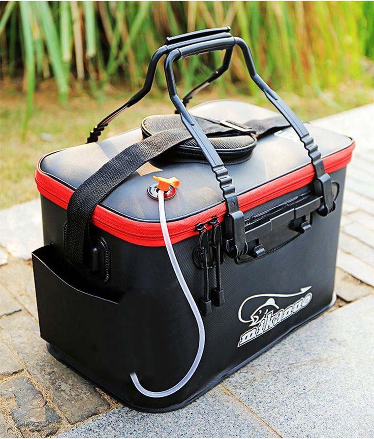 Сумка для риболовлі складна посилена 50x29x26 см