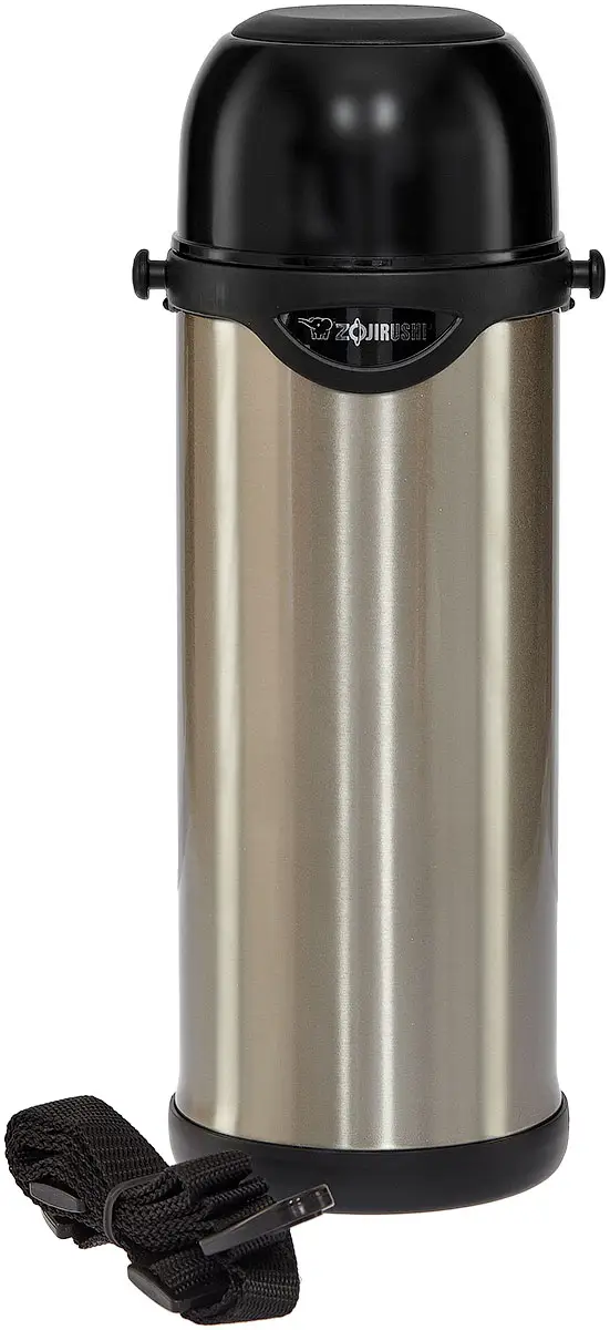 Термос Zojirushi SJ-TG10XA 1 л с ремешком Серебристый (1678-04-87)